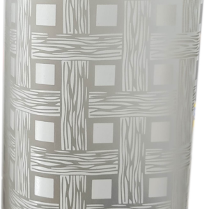 Silver Patterned Wall Light