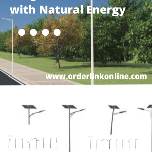 Solar Street light poles