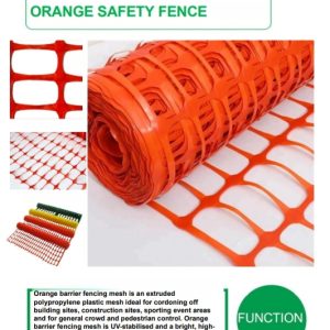 ORANGE SAFETY FENCE