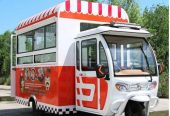 Fully Customizable Electric Three-Wheeled Food Truck
