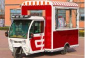 Fully Customizable Electric Three-Wheeled Food Truck